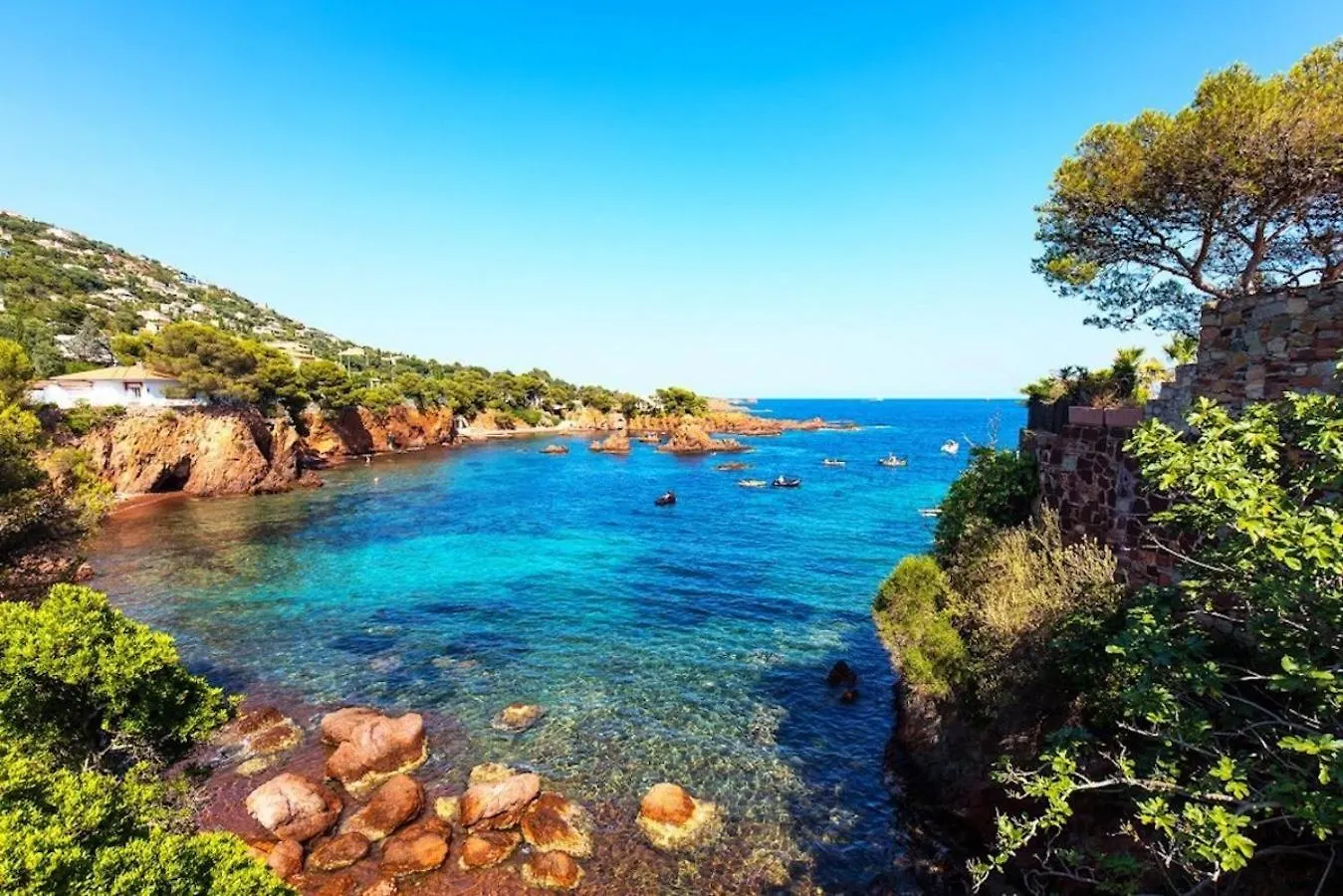 Paradis Bleu Et Ile D'Or Saint-Raphaël 0*,  Francie